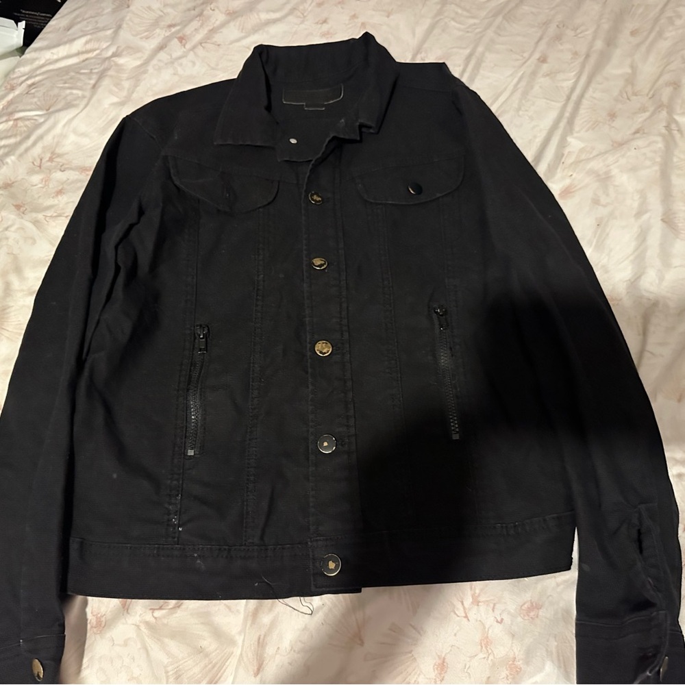 Men’s Black Denim Jacket